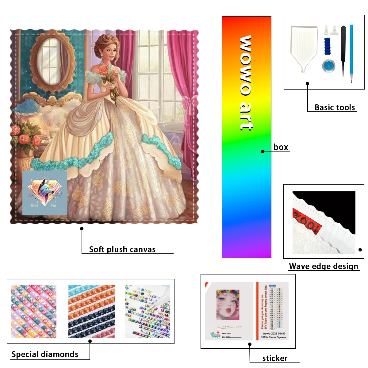 【Piu Diamond Art】Otra época Crystal AB Rhinestone FD Rhinestone Perfect Resin Diamond
【Piu Diamond Art】Otra época Crystal AB Rhinestone FD Rhinestone Perfect Resin Diamond