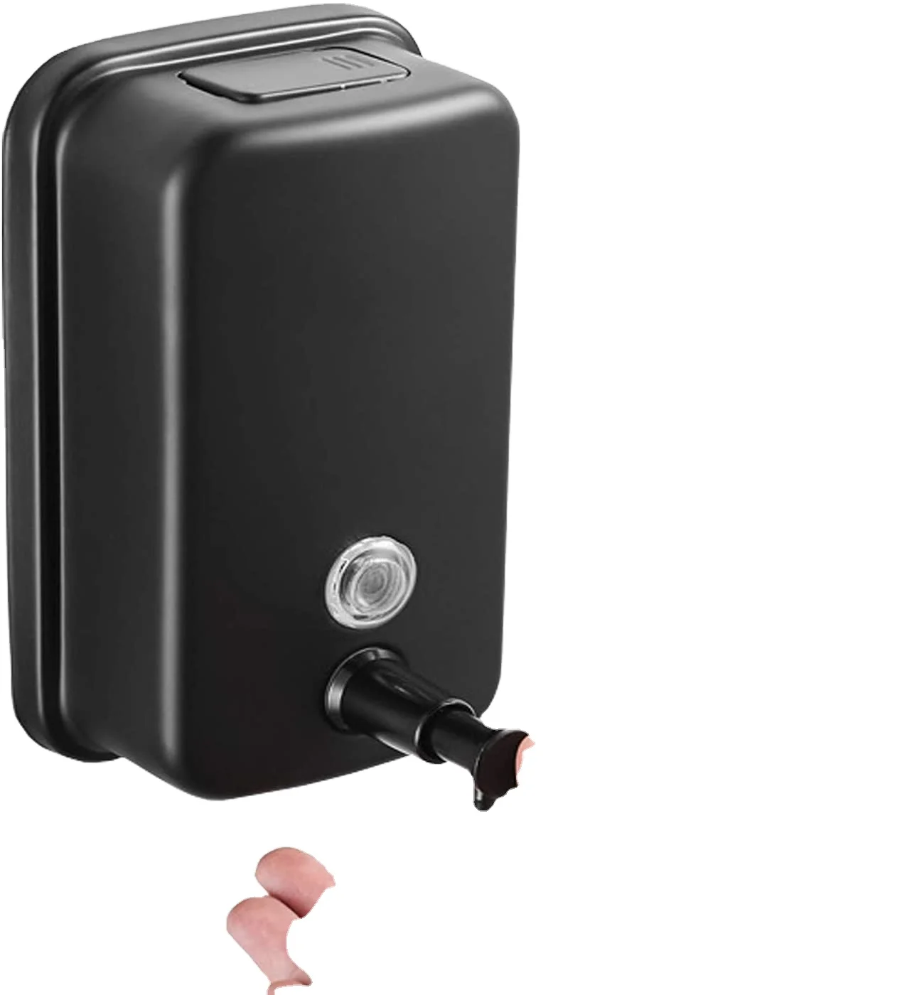 1000ML Black Wall Mounted Stainless Steel Hand Soap Dispenser Refillable Manuel Liquid Soap Dispenser
1000ML Black Wall Mounted Stainless Steel Hand Soap Dispenser Refillable Manuel Liquid Soap Dispenser