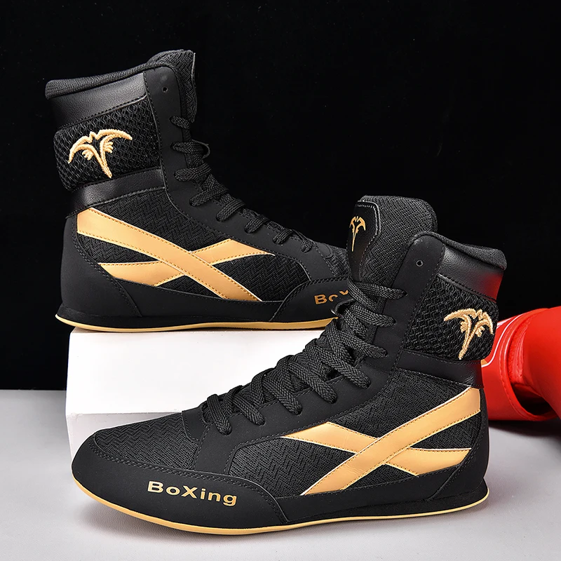 Men New Wrestling Shoes Training Fitness Outdoor Comfortable Combat Athletic Male Professional Brand Boxing Shoes Combat Sport
Men New Wrestling Shoes Training Fitness Outdoor Comfortable Combat Athletic Male Professional Brand Boxing Shoes Combat Sport