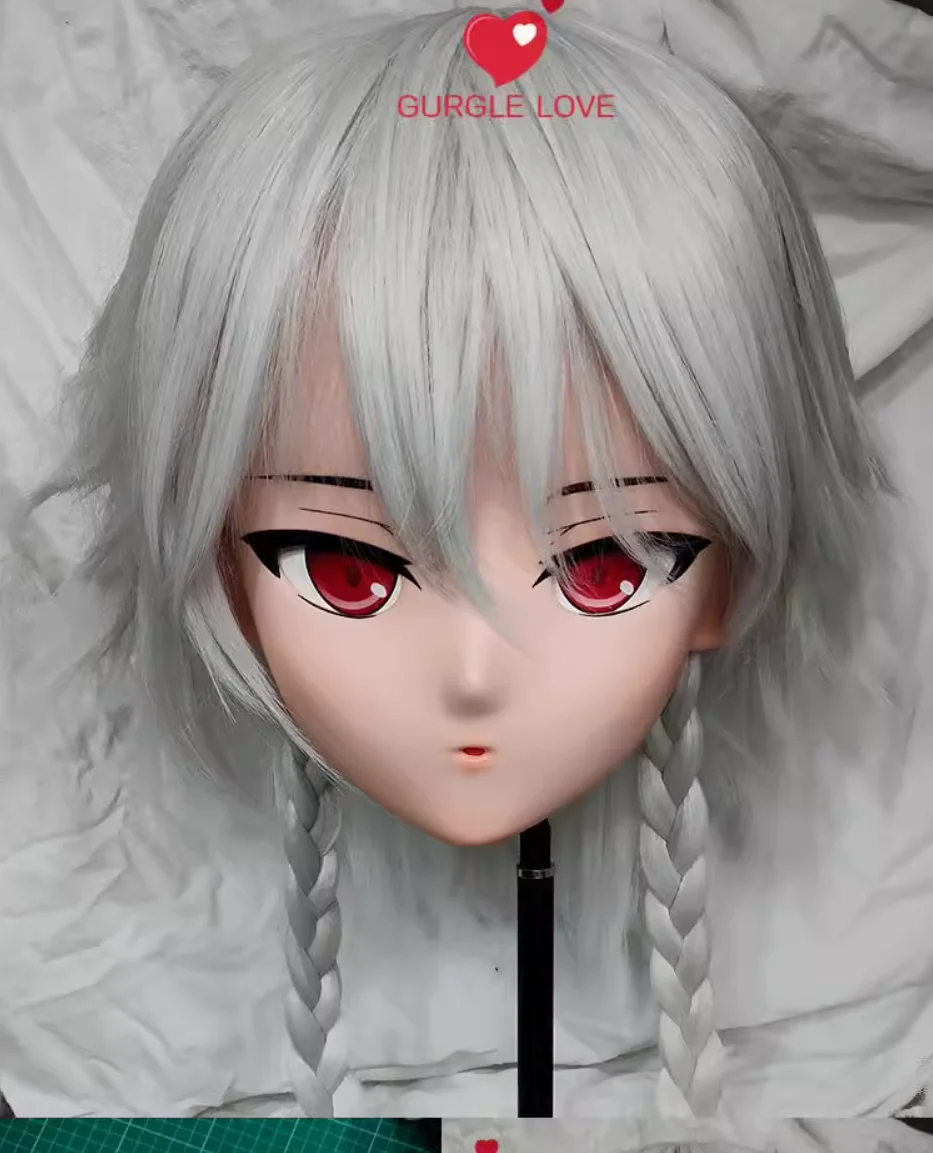 (GLb366)Customize Character Female Girl Resin Half Head Crossdress Cosplay Japanese Anime Role Kigurumi Mask With Eyes And Wig
(GLb366)Customize Character Female Girl Resin Half Head Crossdress Cosplay Japanese Anime Role Kigurumi Mask With Eyes And Wig