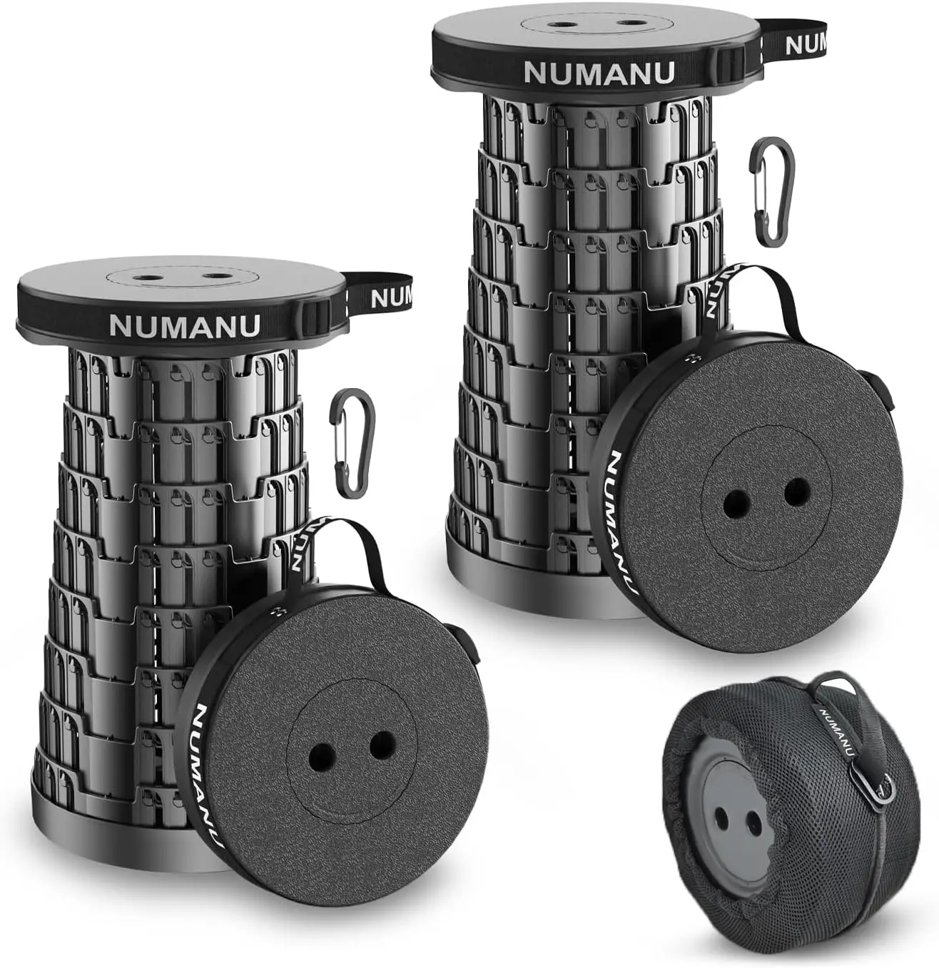 Набор из 2 улучшенных складных табуретов, грузоподъемность 280 кг, регулируемая высота, портативное складное сиденье для кемпинга и активного отдыха
Набор из 2 улучшенных складных табуретов, грузоподъемность 280 кг, регулируемая высота, портативное складное сиденье для кемпинга и активного отдыха