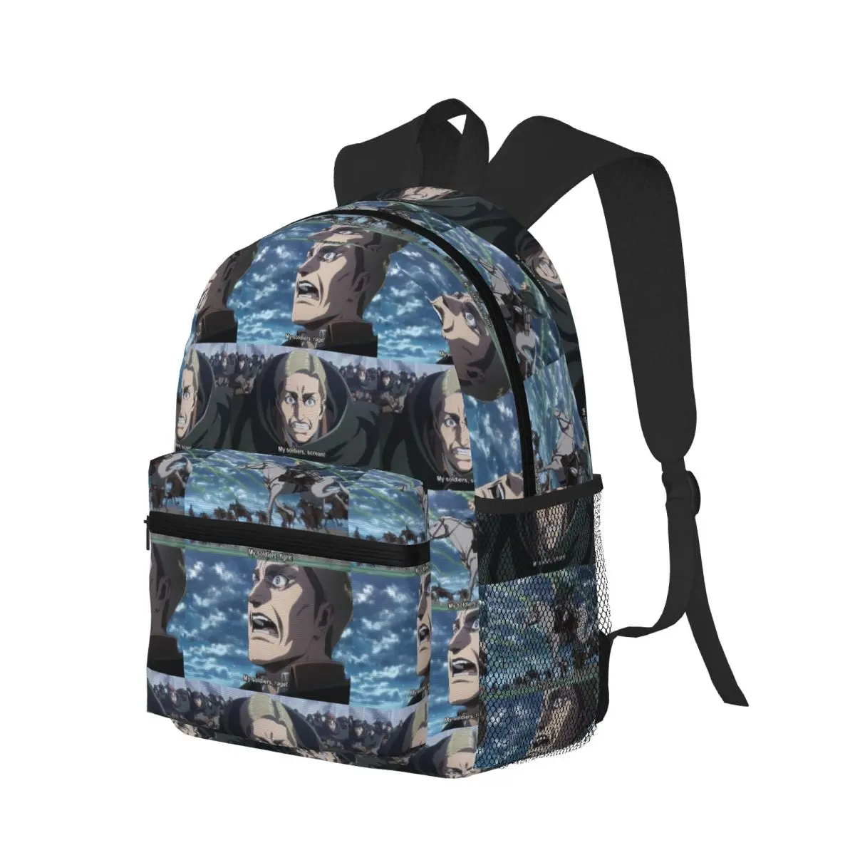 Аниме Атака Титанов Эрвин Смит Студенческий рюкзак Школьная сумка Походный дорожный рюкзак для мужчин и женщин Модная сумка для книг Сумки на плечо
Аниме Атака Титанов Эрвин Смит Студенческий рюкзак Школьная сумка Походный дорожный рюкзак для мужчин и женщин Модная сумка для книг Сумки на плечо