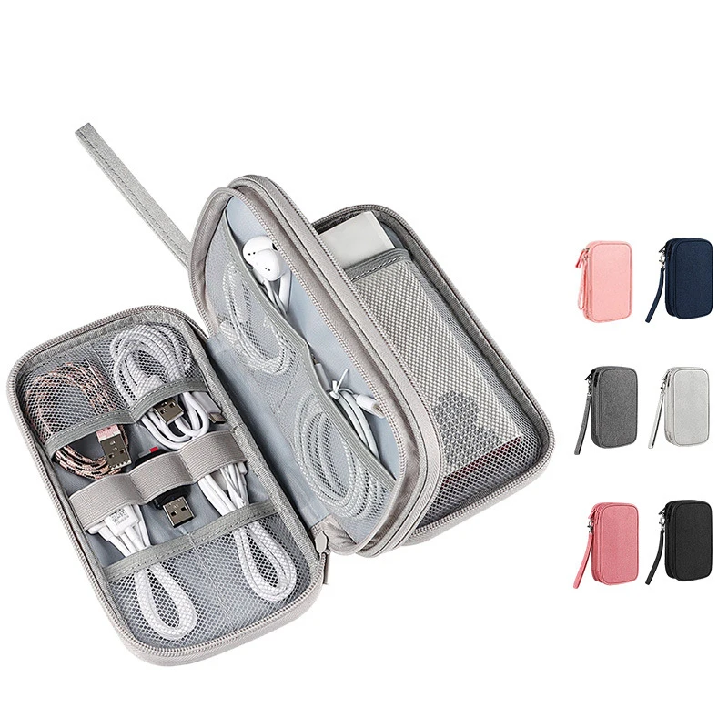 Electronics Organizer Travel Cable Organizer Bag, Portable Electronic Accessories Carry
Electronics Organizer Travel Cable Organizer Bag, Portable Electronic Accessories Carry