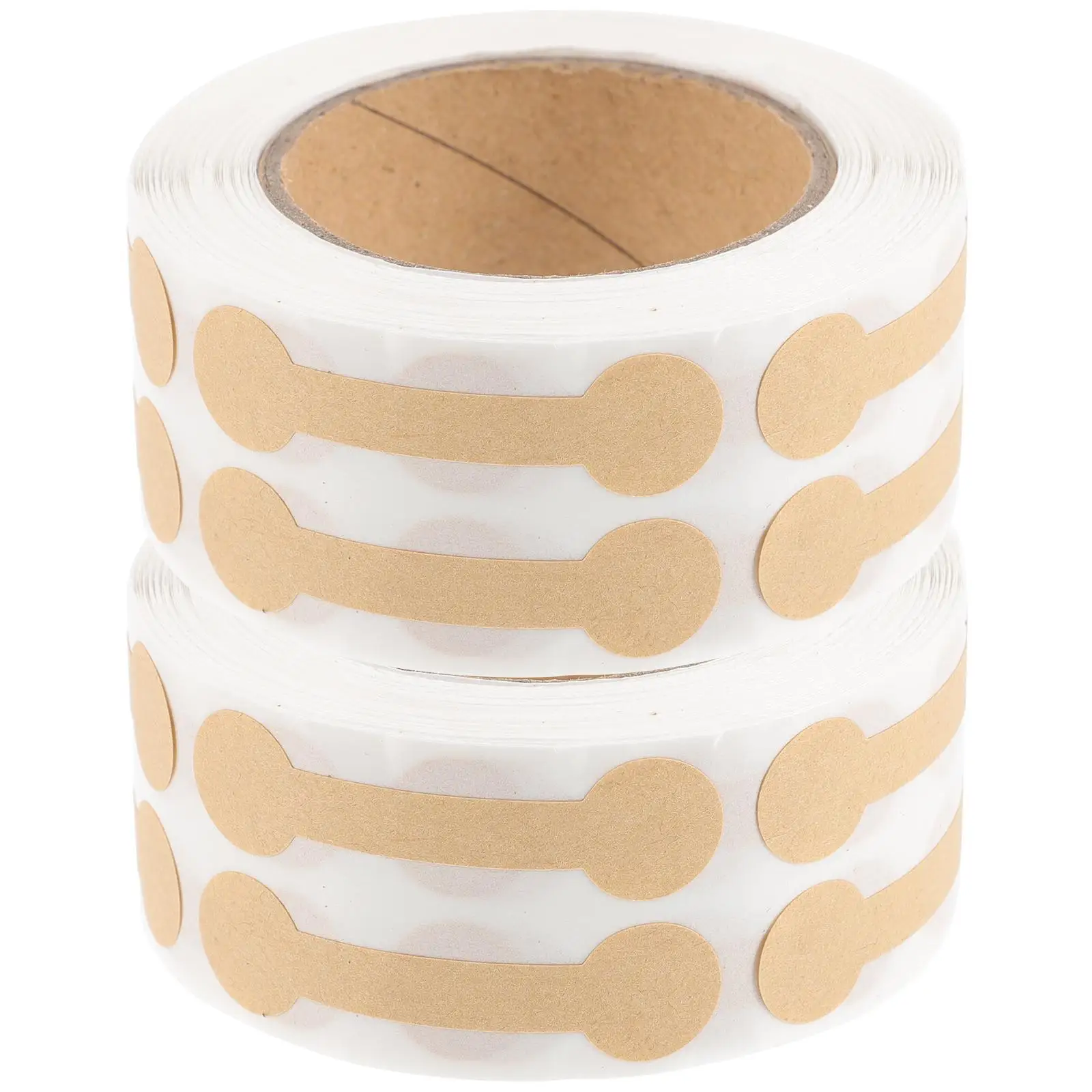2 Rolls Paper Gift Tags Stickers Brown Simple Design Jewelry Packaging Sealing Labels Tamper Evident Tape File
2 Rolls Paper Gift Tags Stickers Brown Simple Design Jewelry Packaging Sealing Labels Tamper Evident Tape File