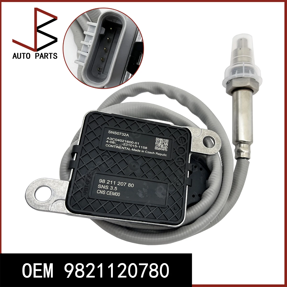 New Made in China OEM 98 211 207 80 9821120780 9817454580 SNOX003 NOx Sensor for PEUGEOT BOXER Bus 2005- CITROËN JUMPER III Van
New Made in China OEM 98 211 207 80 9821120780 9817454580 SNOX003 NOx Sensor for PEUGEOT BOXER Bus 2005- CITROËN JUMPER III Van