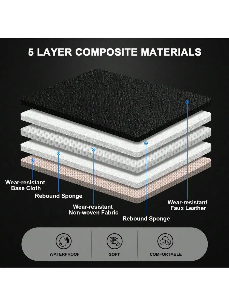 Full Coverage Car Seat Covers Airbag Compatible Waterproof Faux Leather Universal Fit For Sedans SUVs Hatchbacks Black Grey
Full Coverage Car Seat Covers Airbag Compatible Waterproof Faux Leather Universal Fit For Sedans SUVs Hatchbacks Black Grey