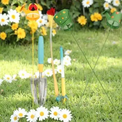 3Pcs Metal Potted Plant Decoration Creative Iron Stakes Lawn Ornament Flower Pot Insert Gardening Decor 
3Pcs Metal Potted Plant Decoration Creative Iron Stakes Lawn Ornament Flower Pot Insert Gardening Decor