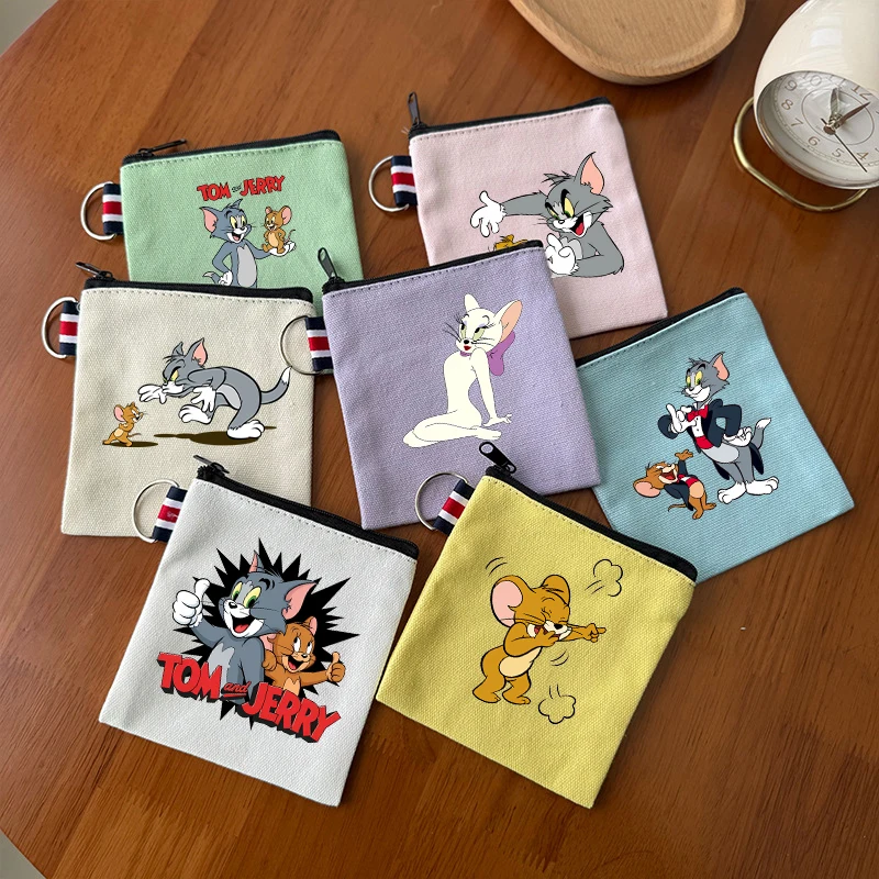 Tom and Jerry Coin Purse Wallets Cute Boy Girl Portable Wallet Women Men Cartoon Print ID Card Storage Bag Birthday Gift NEW
Tom and Jerry Coin Purse Wallets Cute Boy Girl Portable Wallet Women Men Cartoon Print ID Card Storage Bag Birthday Gift NEW