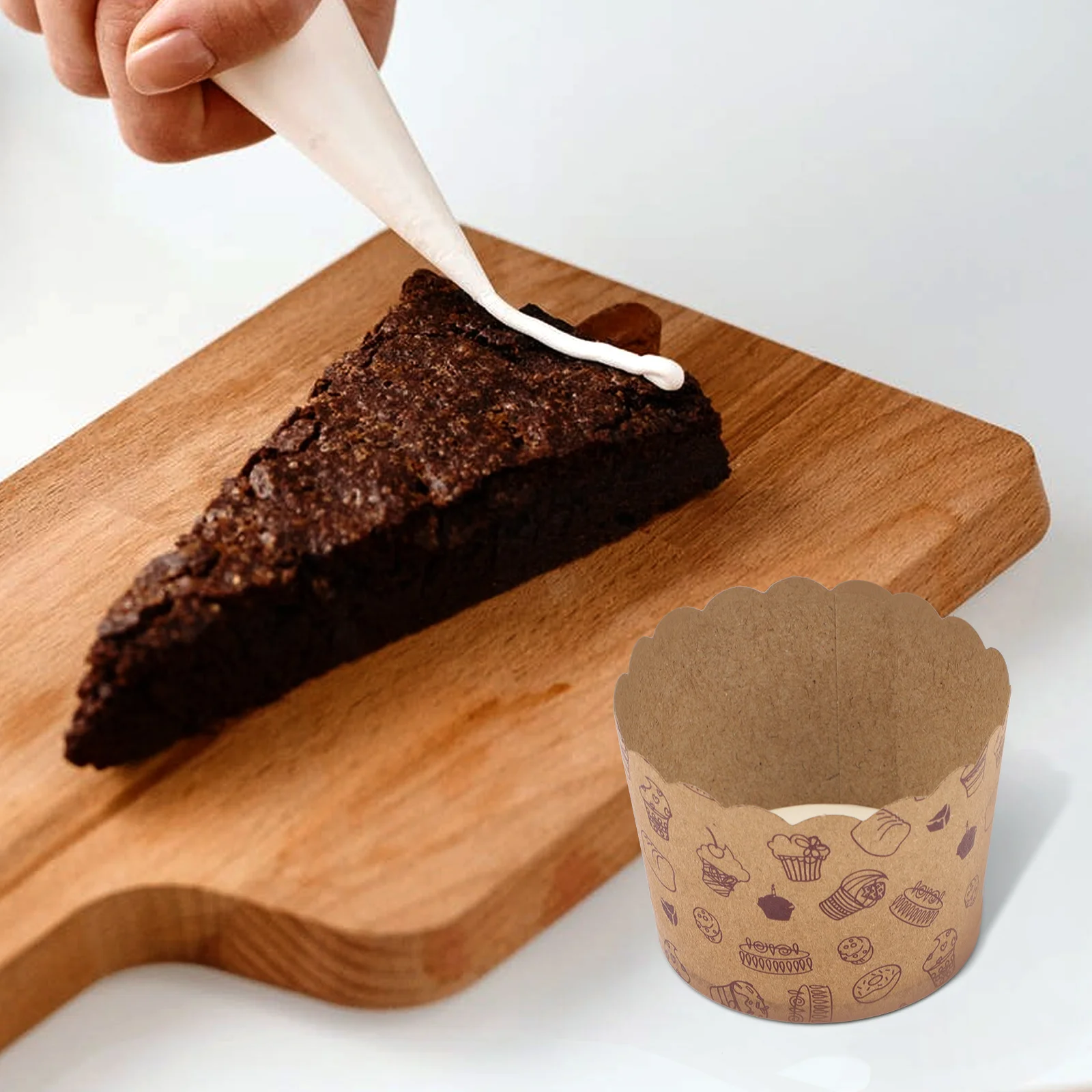 100Pcs Muffin Cake Cups Greaseproof Baking Cups Food Grade Safe for Parties Baby Showers Celebrations Paper Cupcake Holders
100Pcs Muffin Cake Cups Greaseproof Baking Cups Food Grade Safe for Parties Baby Showers Celebrations Paper Cupcake Holders