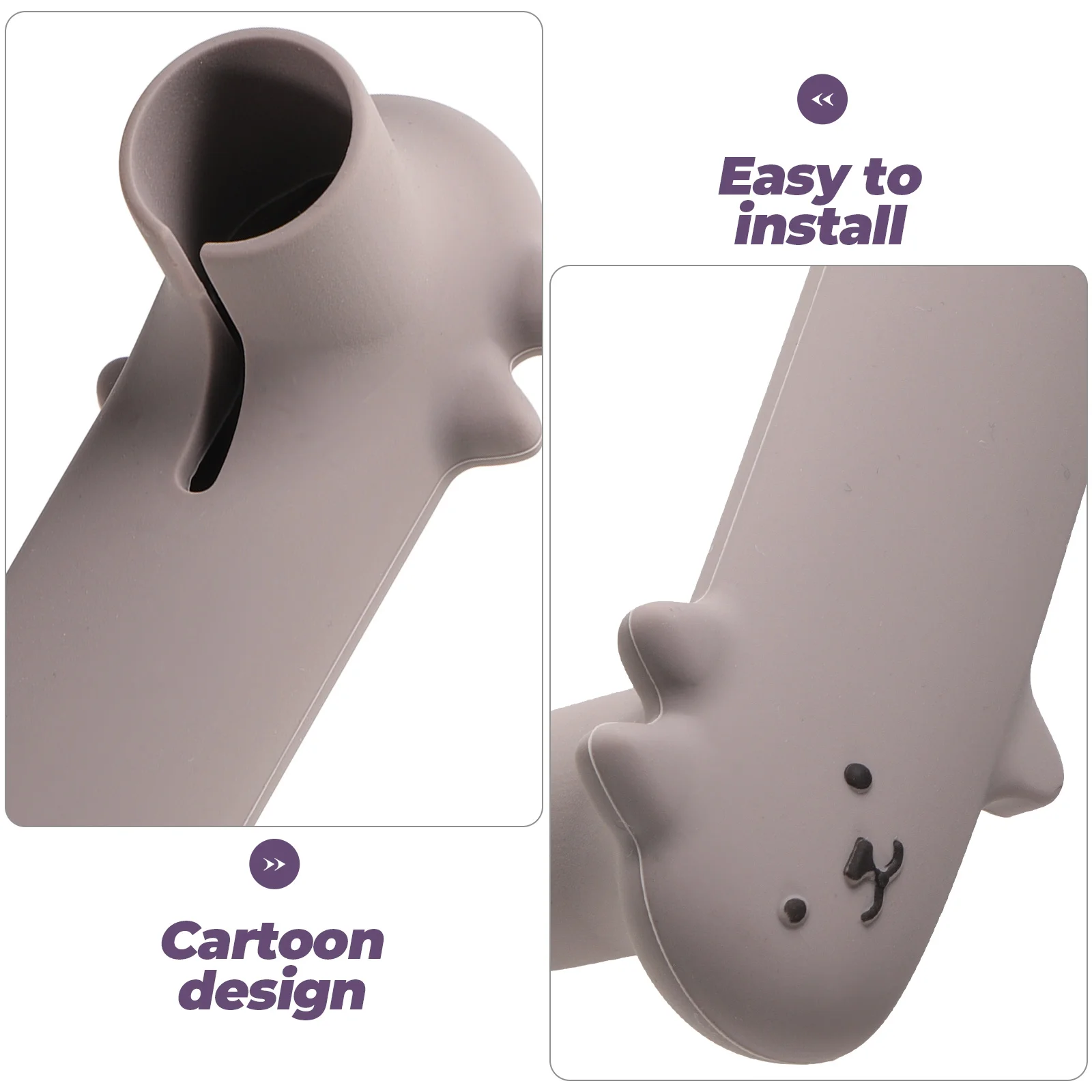 Silicone Door Sleeve Soft Anti-Collision Cover For Home Replacement Durable Protective Handle Sleeve Door Handle Covers
Silicone Door Sleeve Soft Anti-Collision Cover For Home Replacement Durable Protective Handle Sleeve Door Handle Covers