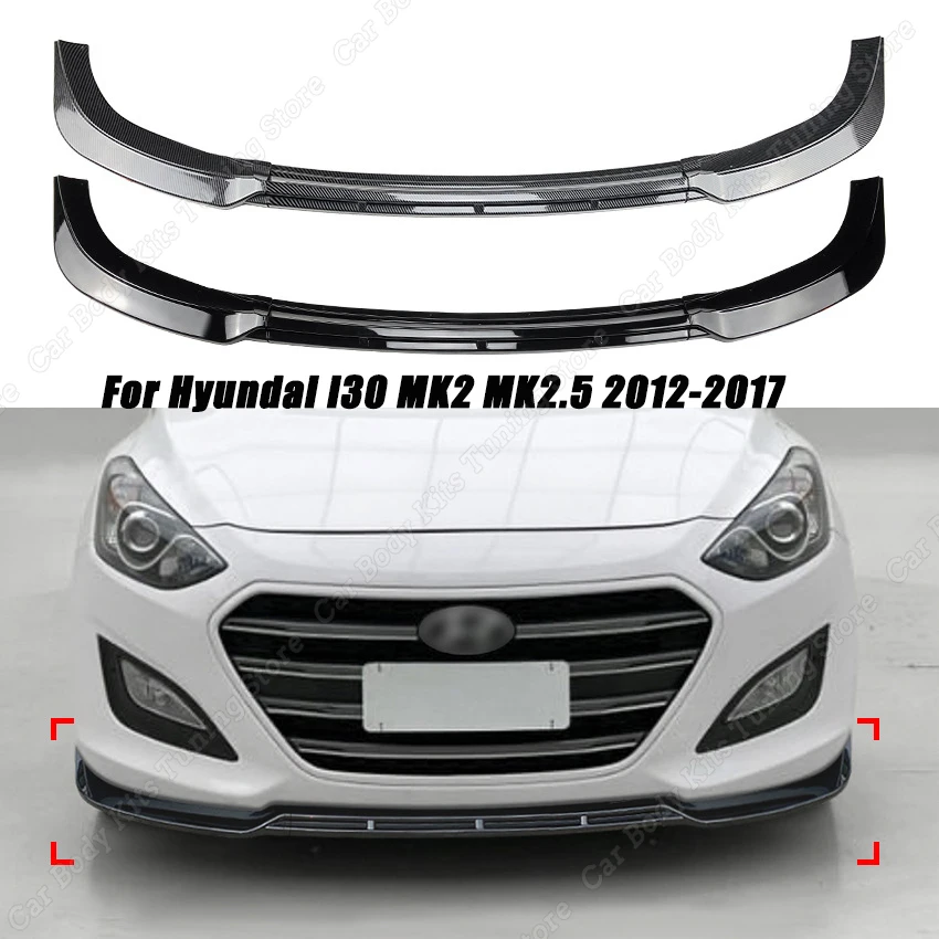 Front Bumper Lip Body Kits Spoiler Splitter ABS For Hyundai i30 MK2 MK2.5 2012 2013 2014 2015 2016 2017 Tuning Gloss Black
Front Bumper Lip Body Kits Spoiler Splitter ABS For Hyundai i30 MK2 MK2.5 2012 2013 2014 2015 2016 2017 Tuning Gloss Black