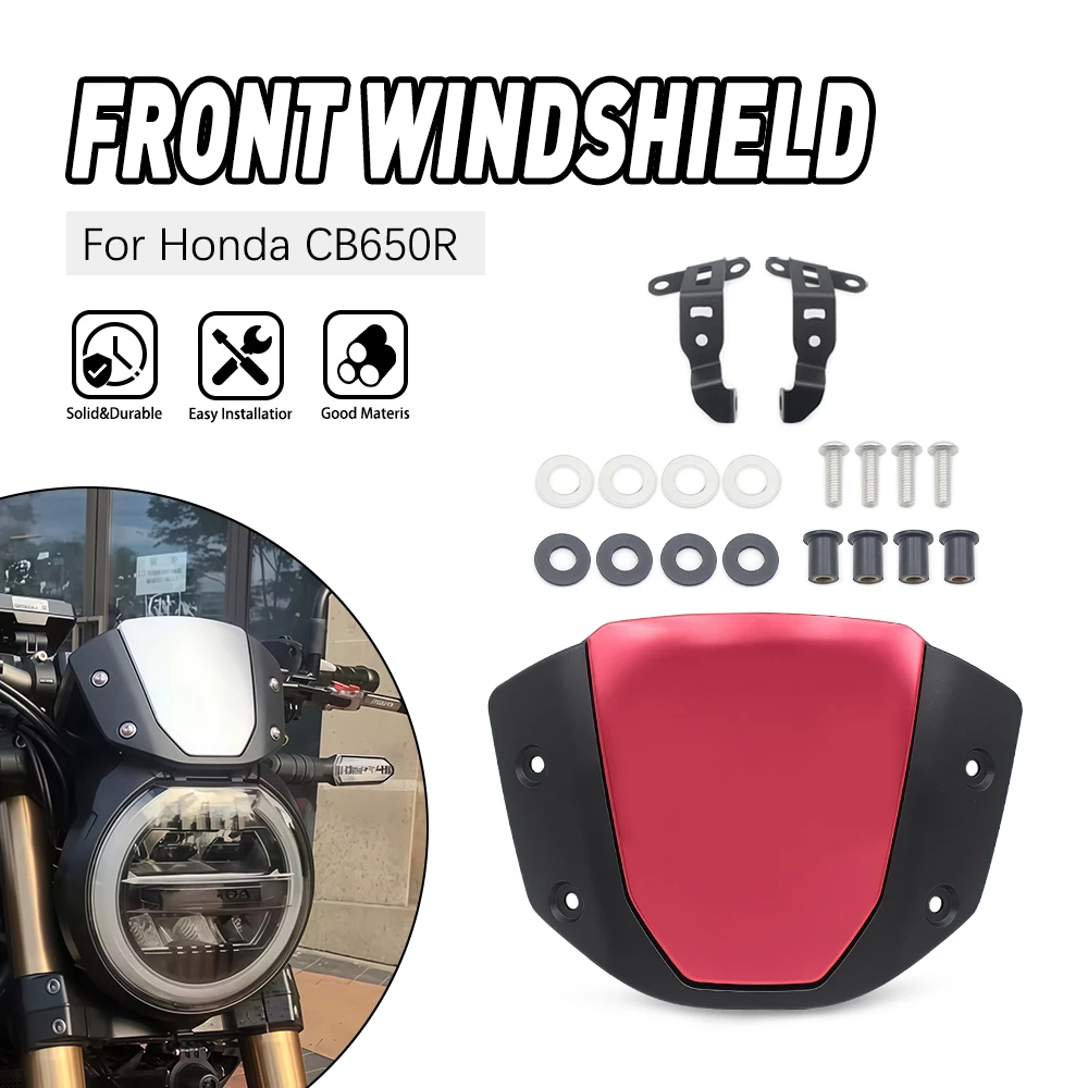 Replaces Motorcycle Accessories Fits For Honda CB650R 2019 2020 2021 2022 2023 2024 Front Screen Wind Windscreen Protector
Replaces Motorcycle Accessories Fits For Honda CB650R 2019 2020 2021 2022 2023 2024 Front Screen Wind Windscreen Protector