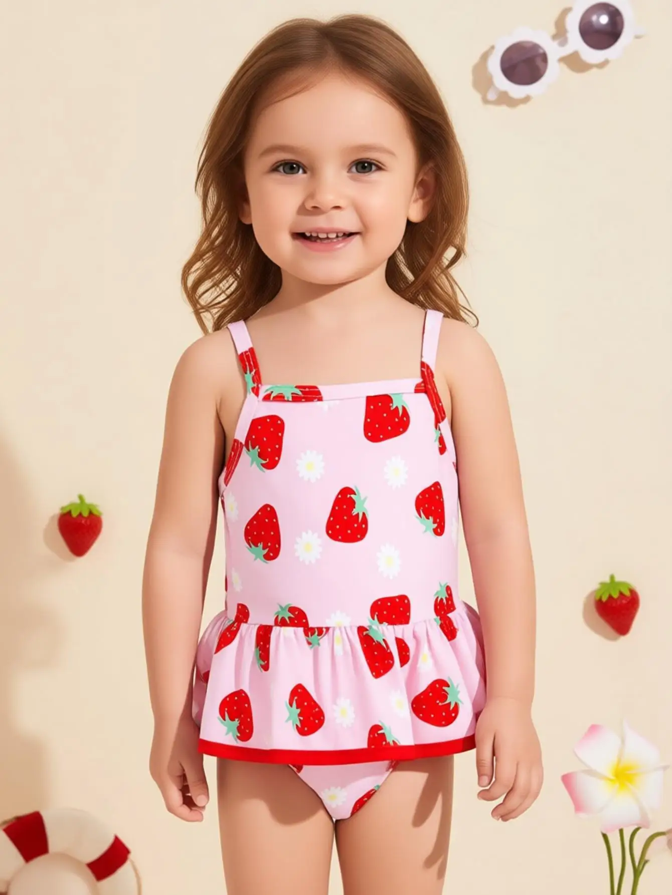 Girls Swimsuit One Piece Strawberry Print Ruffle Swimwear Kid Bathing Suit Flounce Tankini 2026 New Beach Bathing Suit Beachwear
Girls Swimsuit One Piece Strawberry Print Ruffle Swimwear Kid Bathing Suit Flounce Tankini 2026 New Beach Bathing Suit Beachwear