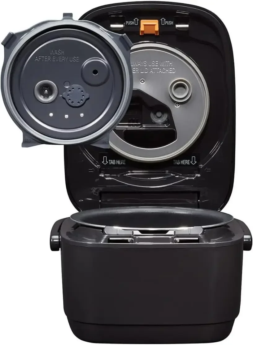 Zojirushi NW-JEC10BA Pressure Induction Heating (IH) Rice Cooker & Warmer, 5.5-Cup, Made in Japan
Zojirushi NW-JEC10BA Pressure Induction Heating (IH) Rice Cooker & Warmer, 5.5-Cup, Made in Japan