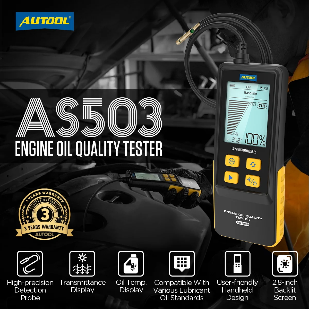 FACTORY for Car With Display Car Engine Oil Quality Check Detector Analyzer Testing Diagnostic Tools
FACTORY for Car With Display Car Engine Oil Quality Check Detector Analyzer Testing Diagnostic Tools
