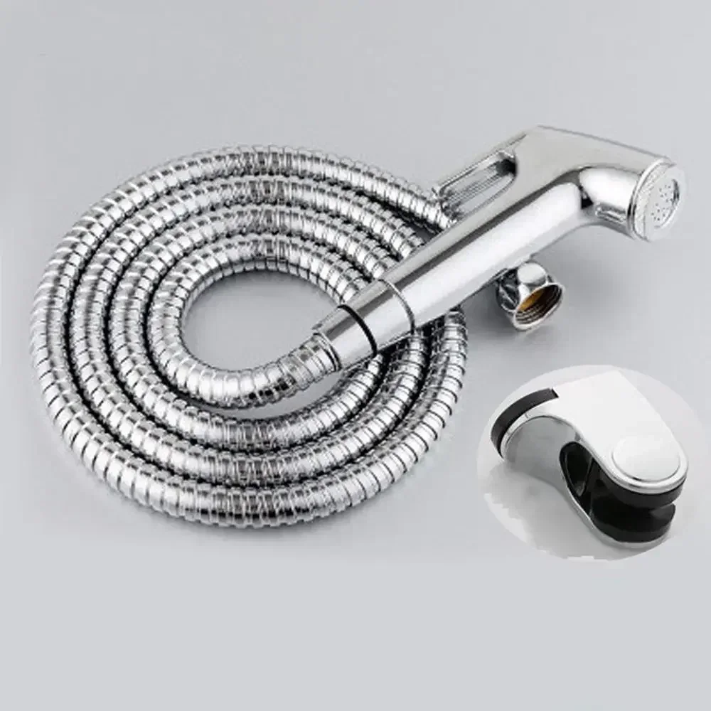 Stainless Steel Handheld Toilet Bidets Sprayer Set Wall Bracket Hand Bidet Faucet Bathroom Toilet Shower Head Self Cleaning
Stainless Steel Handheld Toilet Bidets Sprayer Set Wall Bracket Hand Bidet Faucet Bathroom Toilet Shower Head Self Cleaning