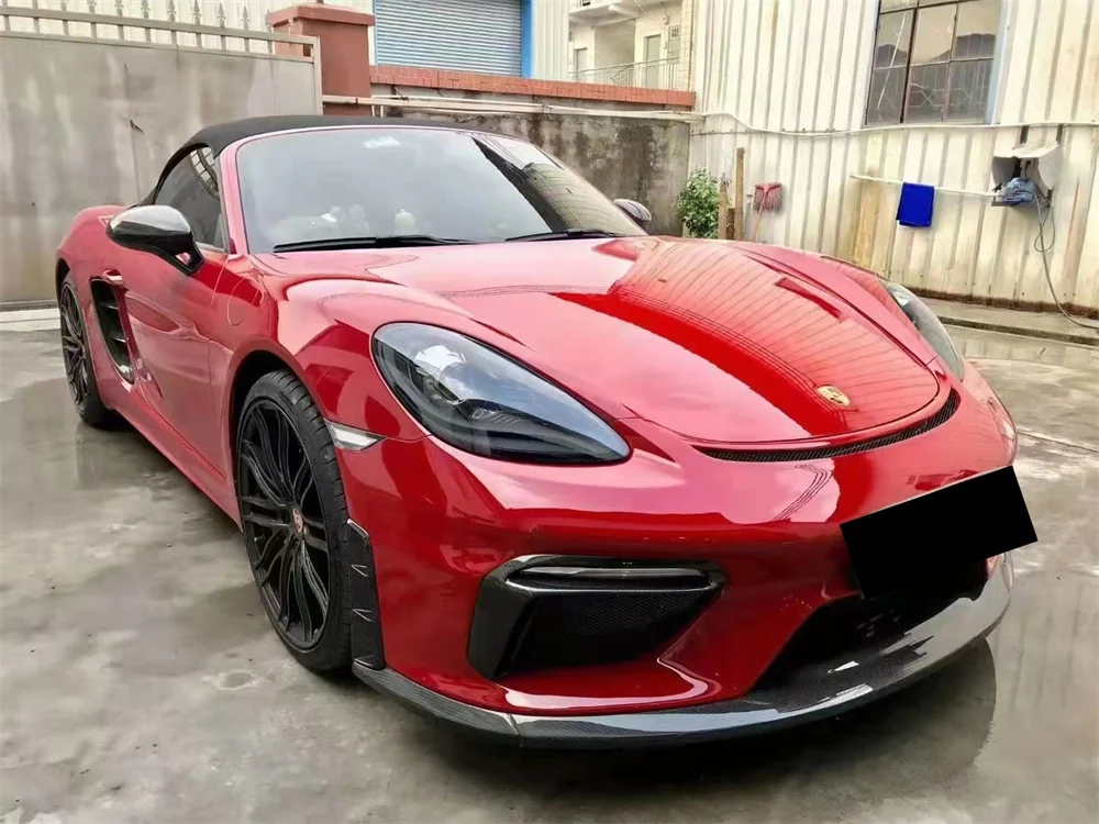 Праймер из смолы + карбоновое волокно GT Style, комплект переднего бампера для Porsche Cayman Boxster 718, комплект кузова 
Праймер из смолы + карбоновое волокно GT Style, комплект переднего бампера для Porsche Cayman Boxster 718, комплект кузова