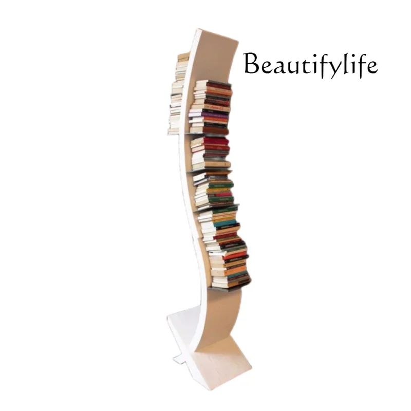 Nordic paint solid wood art bookcase modern simple shelf living room special-shaped decorative bookshelf
Nordic paint solid wood art bookcase modern simple shelf living room special-shaped decorative bookshelf