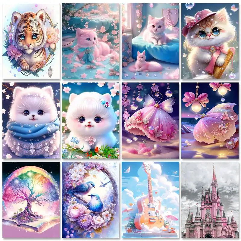 RUOPOTY Painting By Numbers Cute Cat Tiger Animals Picture On Numbers For Home Wall Art Decors 40x50cm Artwork Diy Gift
RUOPOTY Painting By Numbers Cute Cat Tiger Animals Picture On Numbers For Home Wall Art Decors 40x50cm Artwork Diy Gift