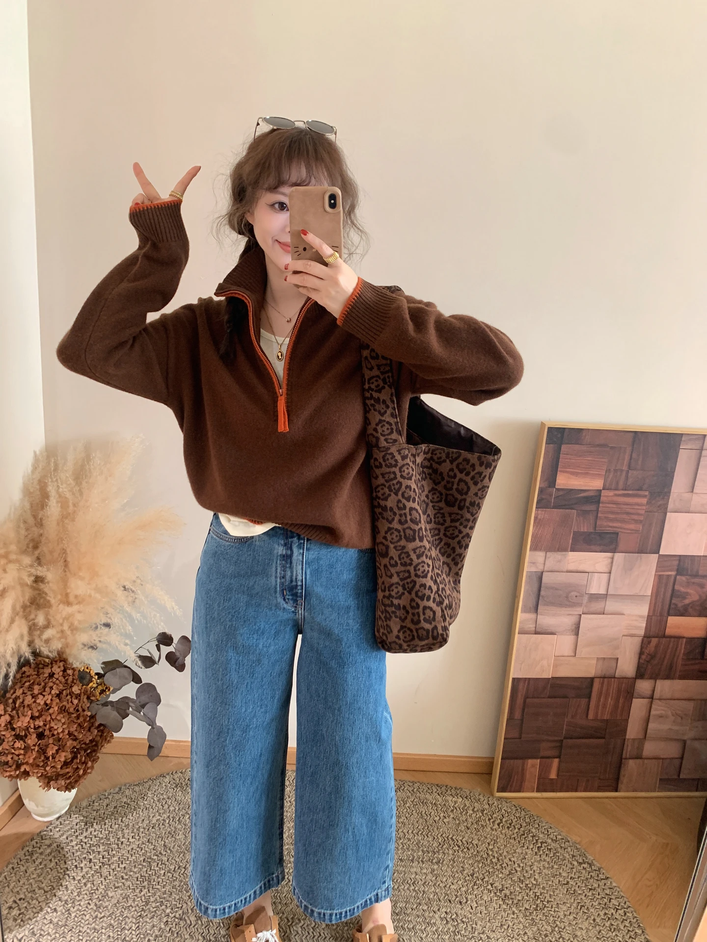 Women's Knitted Woolen Sweater High Collar f Zipper Spring 2026 Casual Sle Korean Faion 00% Wool Spring Outerwear
Women's Knitted Woolen Sweater High Collar f Zipper Spring 2026 Casual Sle Korean Faion 00% Wool Spring Outerwear