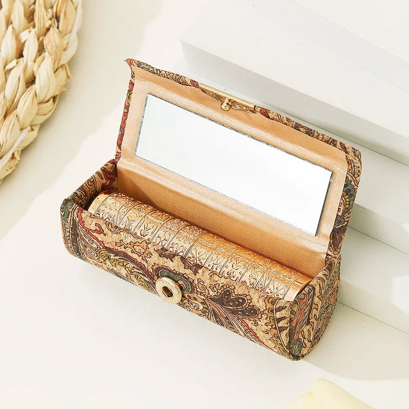 Retro Lipstick Case with Mirror Mini Portable Jewelry Box Ring Earring Bracelet Necklace Pendant Holder Organizer Travel Women
Retro Lipstick Case with Mirror Mini Portable Jewelry Box Ring Earring Bracelet Necklace Pendant Holder Organizer Travel Women