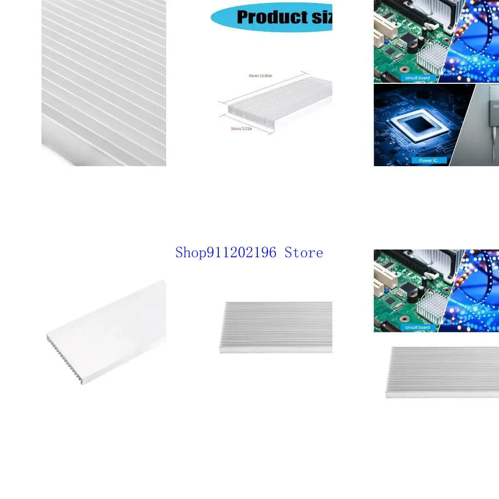 P82A Aluminum Large Heatsink 300x140x20mm Heat Sink Cooling Radiators for Computer LED
P82A Aluminum Large Heatsink 300x140x20mm Heat Sink Cooling Radiators for Computer LED
