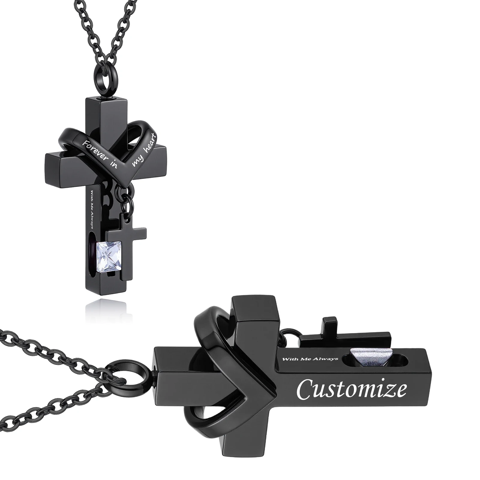 Customized Urn Necklace for Ashes Birthstone Cremation Jewelry for Women Forever In My Heart Loved One Memorial Jewelry
Customized Urn Necklace for Ashes Birthstone Cremation Jewelry for Women Forever In My Heart Loved One Memorial Jewelry