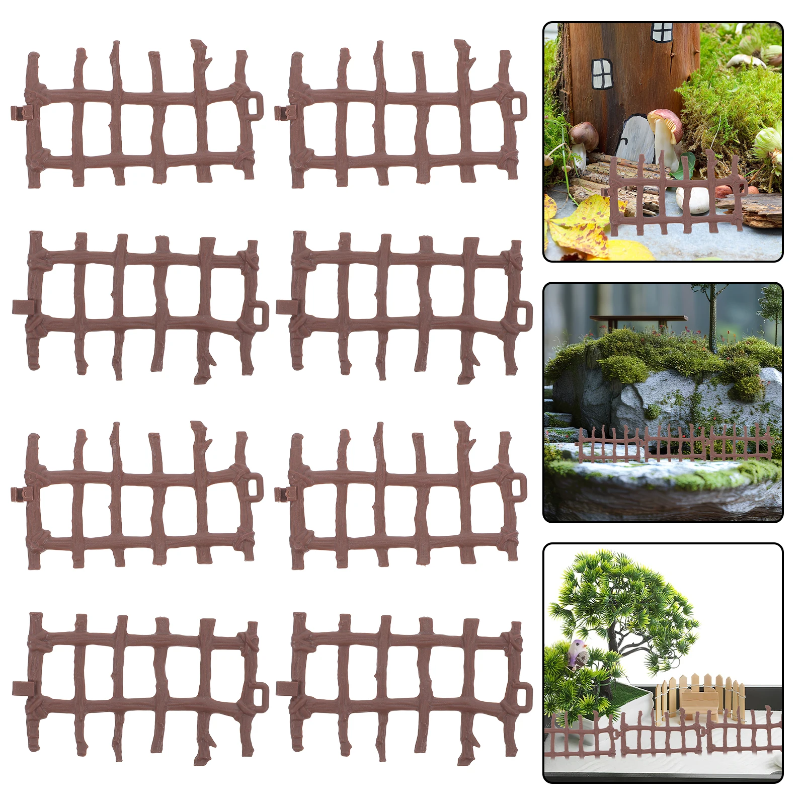 50 Pcs Micro Landscape Fence Mini Scenery Model Outdoor Miniature Accessories Toy Farm Plastic Dollhouse
50 Pcs Micro Landscape Fence Mini Scenery Model Outdoor Miniature Accessories Toy Farm Plastic Dollhouse