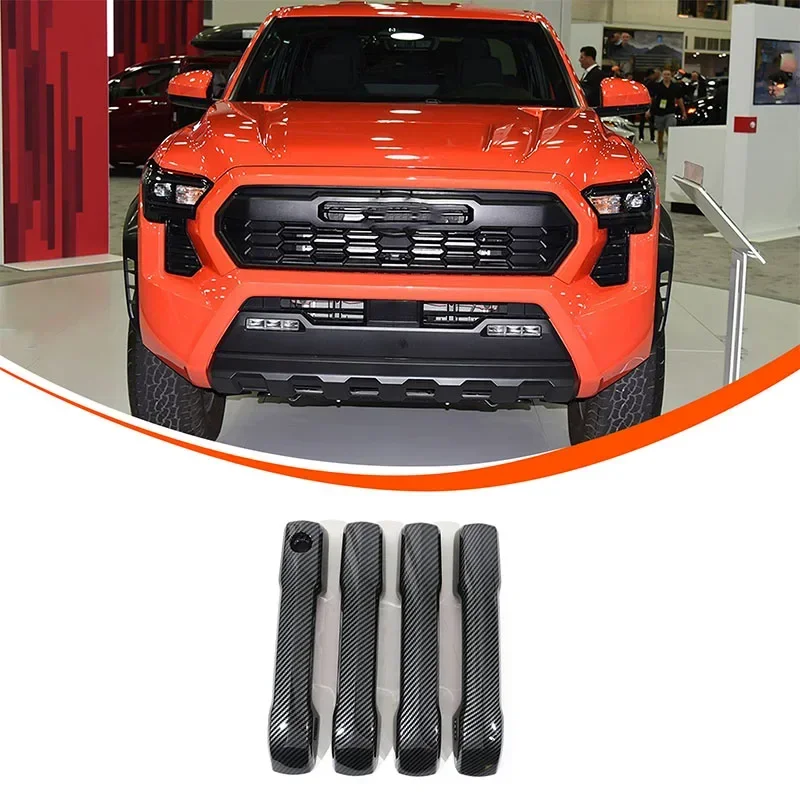 For Toyota Tacoma 2024+ ABS Carbon Fiber Style Car Outer Handle Cover Car Door Handle Protection Sticker Auto Accessories
For Toyota Tacoma 2024+ ABS Carbon Fiber Style Car Outer Handle Cover Car Door Handle Protection Sticker Auto Accessories