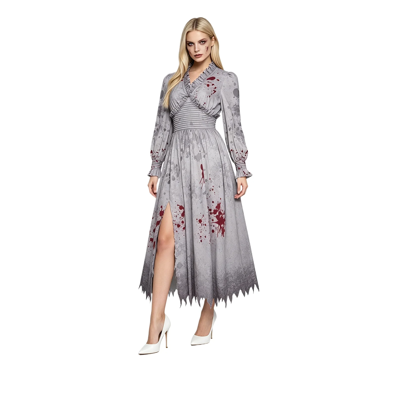 Scary Zombie Cosplay Witch Horror Scarecrow Halloween Costume for Woman Disguise Adult Vampire Outfit Fantasia Carnival Dress
Scary Zombie Cosplay Witch Horror Scarecrow Halloween Costume for Woman Disguise Adult Vampire Outfit Fantasia Carnival Dress