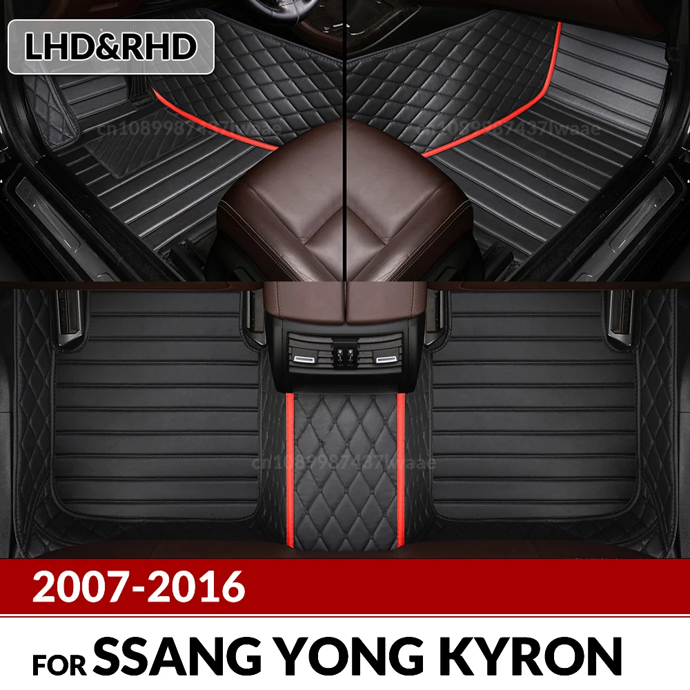 Car floor mats for ssangyong Kyron 2007 2008 2009 2010 2011 2012 2013 2014-2016 Custom foot Pads carpet Interior Accessories
Car floor mats for ssangyong Kyron 2007 2008 2009 2010 2011 2012 2013 2014-2016 Custom foot Pads carpet Interior Accessories