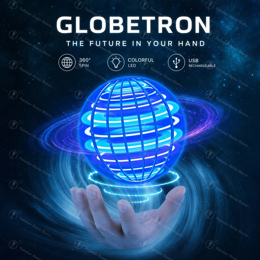 Best Floating Magic UFO Flying Ball with Cool LED Dazzling Lights Automatic Spinning Drone Outdoor Sports Toy Birthday Gifts Fun
Best Floating Magic UFO Flying Ball with Cool LED Dazzling Lights Automatic Spinning Drone Outdoor Sports Toy Birthday Gifts Fun