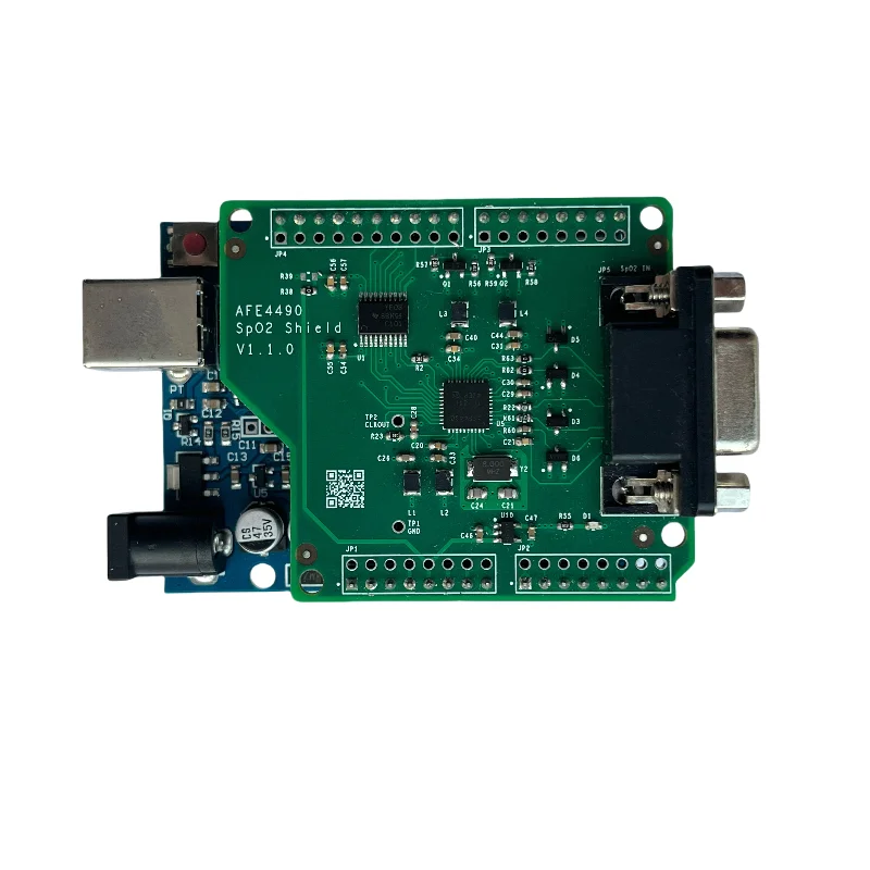 AFE4490 Arduino Shiled Blood Oxygen Shield Plate Test the Blood Oxygen Concentration
AFE4490 Arduino Shiled Blood Oxygen Shield Plate Test the Blood Oxygen Concentration