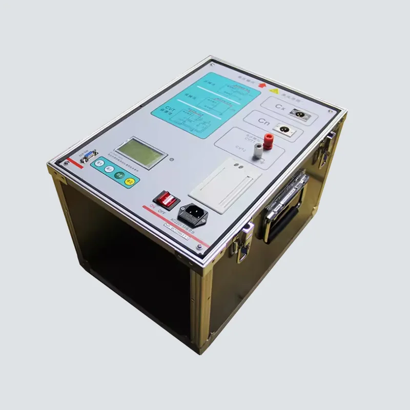 Inter-frequency anti-interference dielectric loss tester high voltage intelligent upgrade equipment
Inter-frequency anti-interference dielectric loss tester high voltage intelligent upgrade equipment