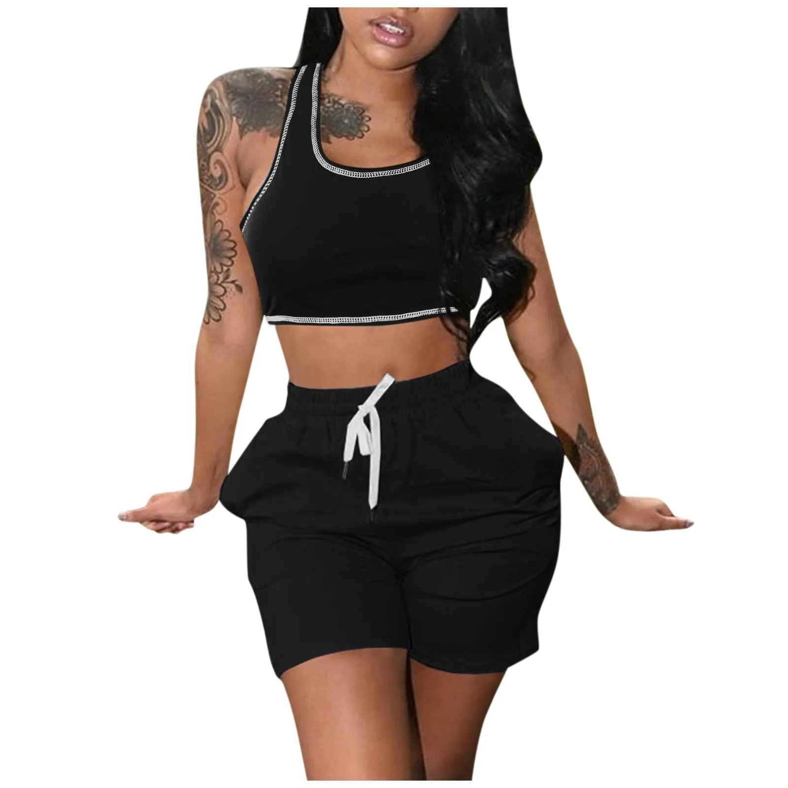 Gym Workout Running Clothing Suit Quick Dry T-Shirts+pants Plus Size Two Piece Set for Women Chaquetas Para Mujeres
Gym Workout Running Clothing Suit Quick Dry T-Shirts+pants Plus Size Two Piece Set for Women Chaquetas Para Mujeres