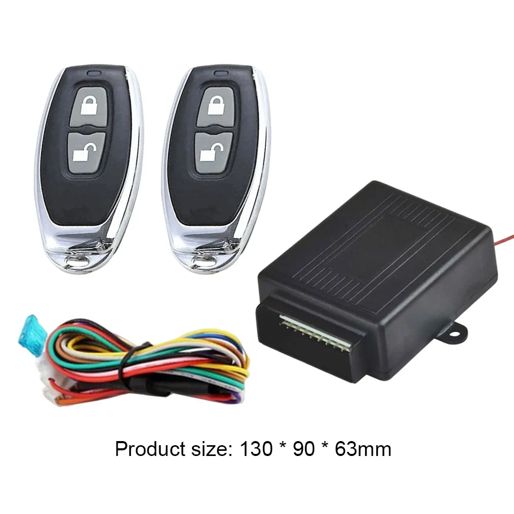 12V Auto Locking Security Keyless Entry Kit 2 Button Remote Control Car Central Locking System Remote Trunk Release
12V Auto Locking Security Keyless Entry Kit 2 Button Remote Control Car Central Locking System Remote Trunk Release
