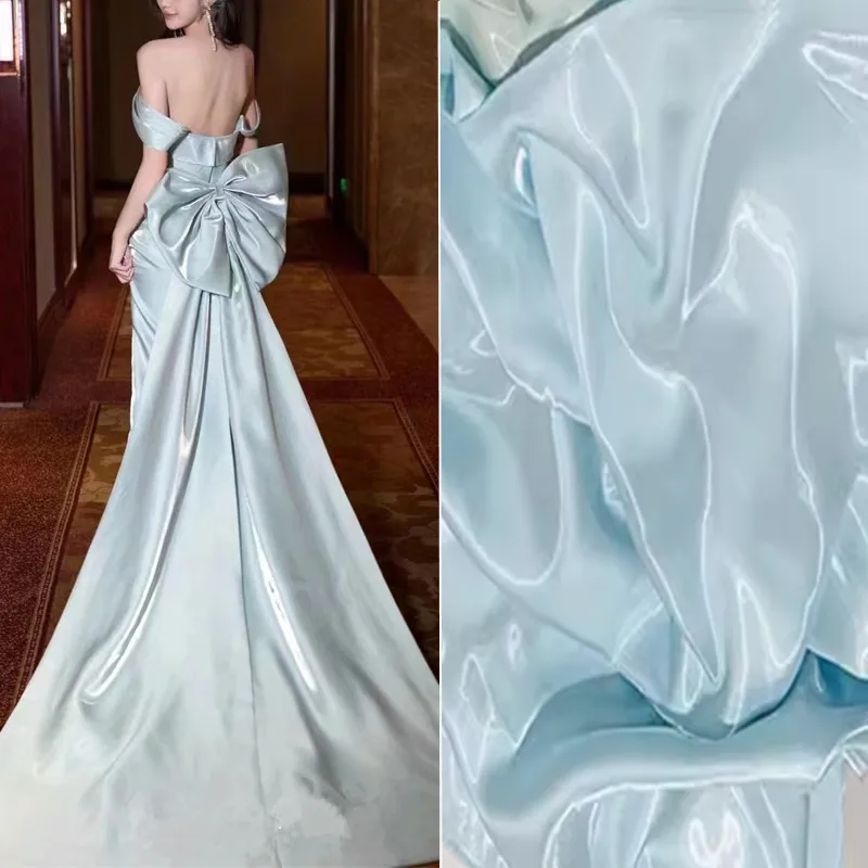 Атласная светоотражающая ткань с кристаллами, одежда, струящееся легкое платье, металлические брюки, ветровка, дизайнерская ткань, шитье своими руками по метрам
Атласная светоотражающая ткань с кристаллами, одежда, струящееся легкое платье, металлические брюки, ветровка, дизайнерская ткань, шитье своими руками по метрам