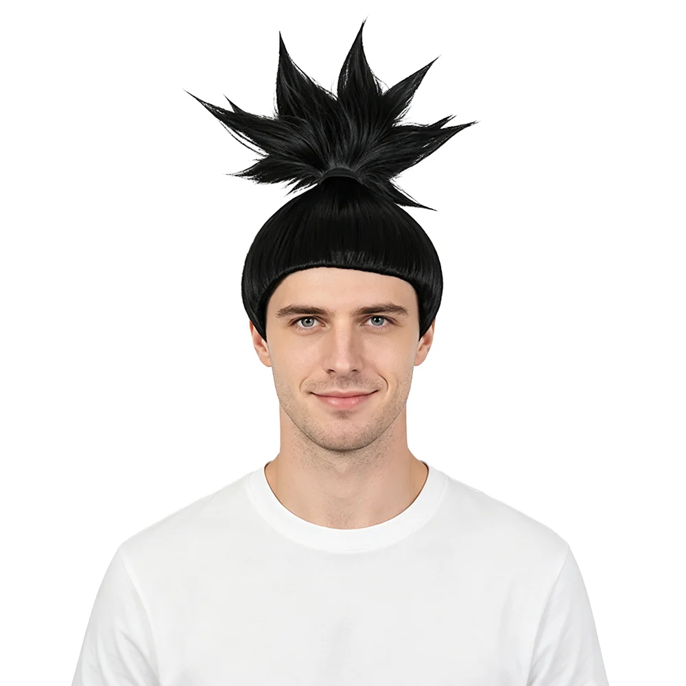 Black Spiky Updo Wig High Ponytail Nara Shikamaru Cosplay Wig Heat Resistant Synthetic Anime Wig For Halloween Comic Con Party
Black Spiky Updo Wig High Ponytail Nara Shikamaru Cosplay Wig Heat Resistant Synthetic Anime Wig For Halloween Comic Con Party