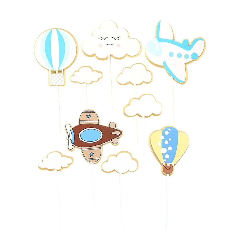 20PCS Birthday Birthday Cake Picks Picks Airplane Balloon Cupcake Decor Dessert Topper Party Supplies
20PCS Birthday Birthday Cake Picks Picks Airplane Balloon Cupcake Decor Dessert Topper Party Supplies