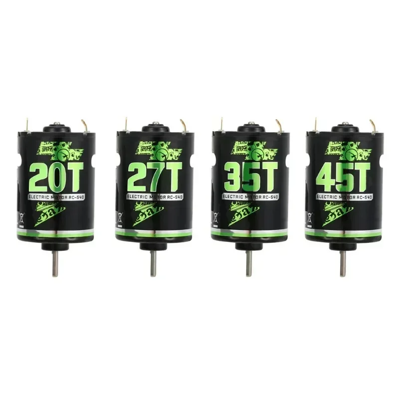 540 Brushed Motor 20~45T 540 Waterproof for 1:10 RC Crawler Axial SCX10 AXI03007 90046 Trxs TRX4 540 Brushed Motor
540 Brushed Motor 20~45T 540 Waterproof for 1:10 RC Crawler Axial SCX10 AXI03007 90046 Trxs TRX4 540 Brushed Motor
