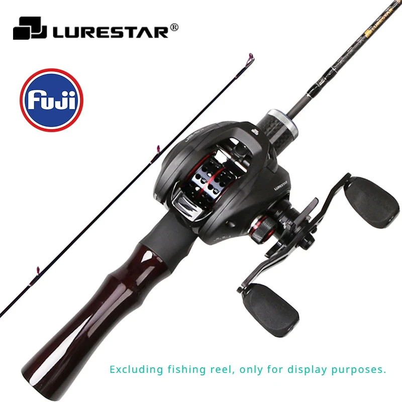 LURESTAR-lure Rod Spinning Casting FUJI Guide Ring Stream Rod Carbon One and A Half Section Fishing Rod Bait Weight 0.8g-6g
LURESTAR-lure Rod Spinning Casting FUJI Guide Ring Stream Rod Carbon One and A Half Section Fishing Rod Bait Weight 0.8g-6g