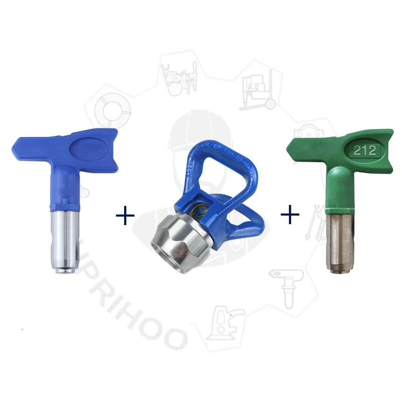 Airless low pressure nozzle F-Tip X-Tip Set Nozzle Low Pressure With 7/8 Nozzle For Titan/Wagner Airless Paint Spray Sprayer Gun
Airless low pressure nozzle F-Tip X-Tip Set Nozzle Low Pressure With 7/8 Nozzle For Titan/Wagner Airless Paint Spray Sprayer Gun