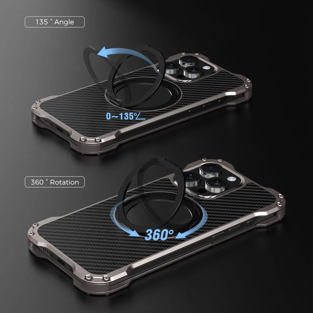 Сверхмощный металлический чехол-подставка для телефона Iphone 15 Pro Max, магнитный Алюминиевый держатель, чехол для телефона из углеродного волокна для IPHON 15Pro Promax
Сверхмощный металлический чехол-подставка для телефона Iphone 15 Pro Max, магнитный Алюминиевый держатель, чехол для телефона из углеродного волокна для IPHON 15Pro Promax