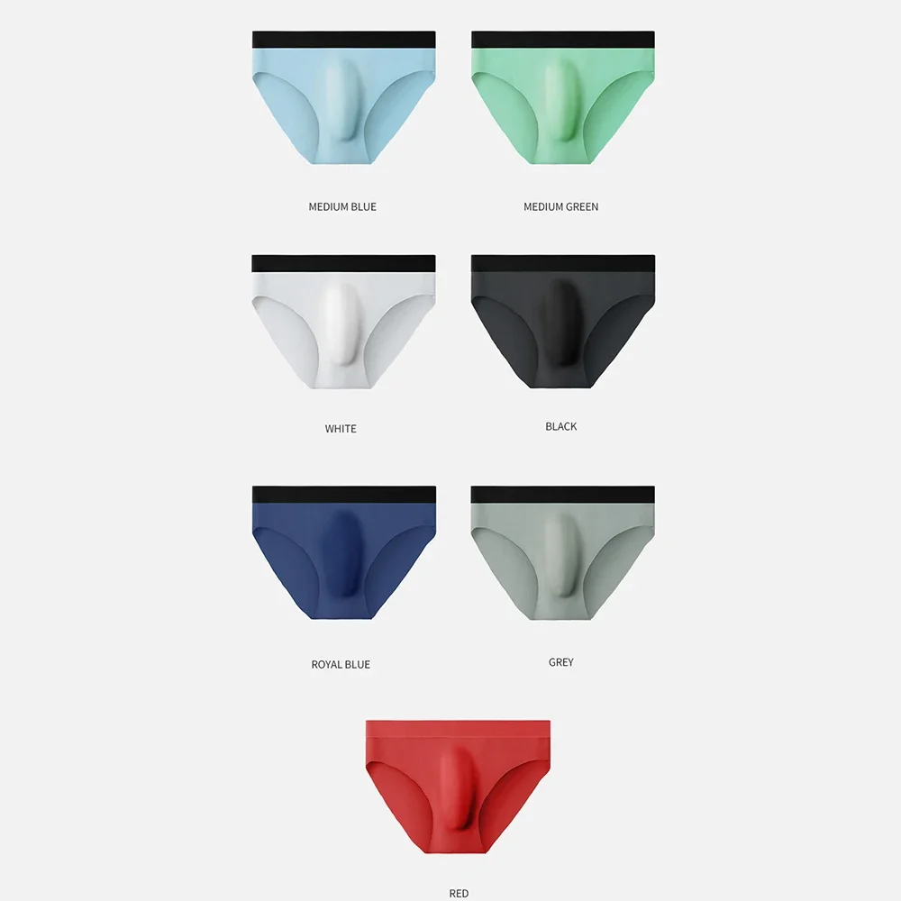 Mens Ice Silk Sexy Seamless Sissy Bulge Pouch Breathable Ultra-thin Stretch Hombre Briefs Soft Breathable Comfortable Underwear
Mens Ice Silk Sexy Seamless Sissy Bulge Pouch Breathable Ultra-thin Stretch Hombre Briefs Soft Breathable Comfortable Underwear