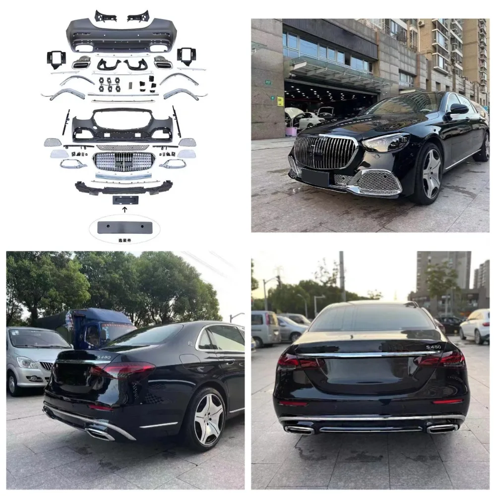 Top Quality Car Bumpers Bodykit for Mercedes Benz E Class W213 2021- Change to Maybach Style.
Top Quality Car Bumpers Bodykit for Mercedes Benz E Class W213 2021- Change to Maybach Style.