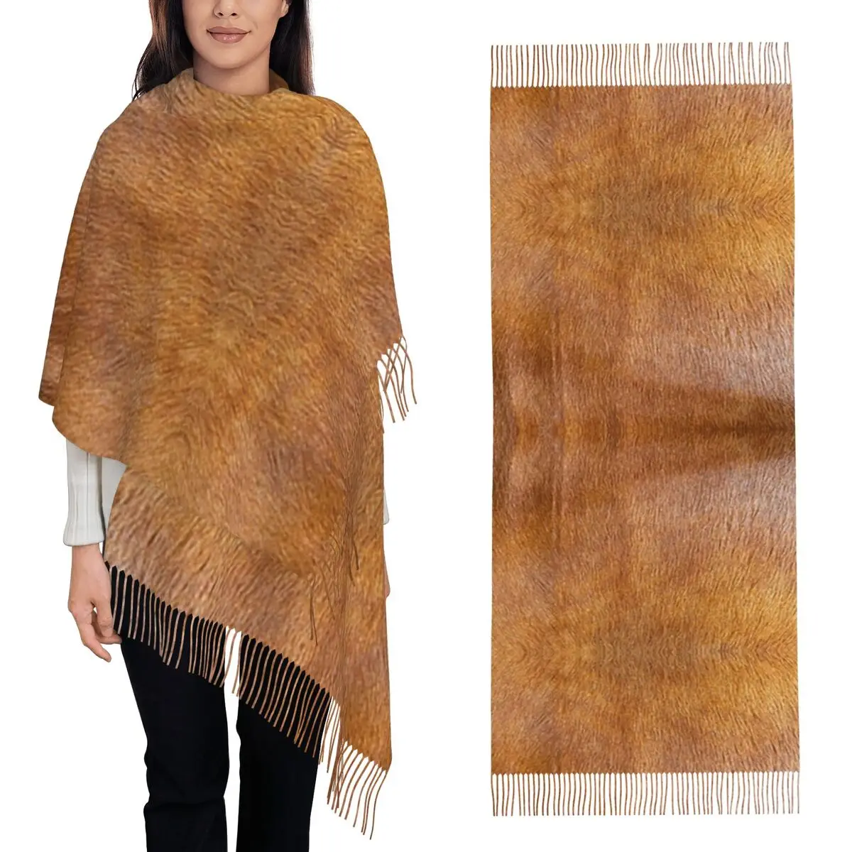 Стильный шарф из коровьей кожи с текстурой коровьей кожи, шарф с кисточками для женщин, шали и накидки, длинная осенне-зимняя шаль, накидка 
Стильный шарф из коровьей кожи с текстурой коровьей кожи, шарф с кисточками для женщин, шали и накидки, длинная осенне-зимняя шаль, накидка