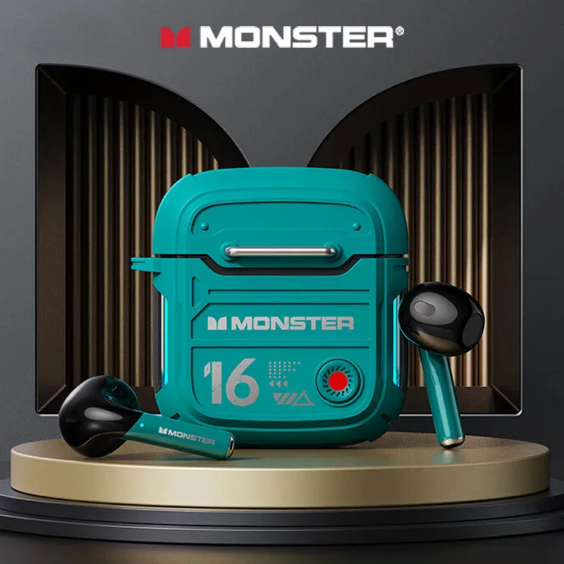 Оригинальные Bluetooth-наушники Monster XKT16 V5.3, Беспроводные Hi-Fi-наушники с низкой задержкой, игровые наушники с длительным временем работы в режиме ожидания
Оригинальные Bluetooth-наушники Monster XKT16 V5.3, Беспроводные Hi-Fi-наушники с низкой задержкой, игровые наушники с длительным временем работы в режиме ожидания