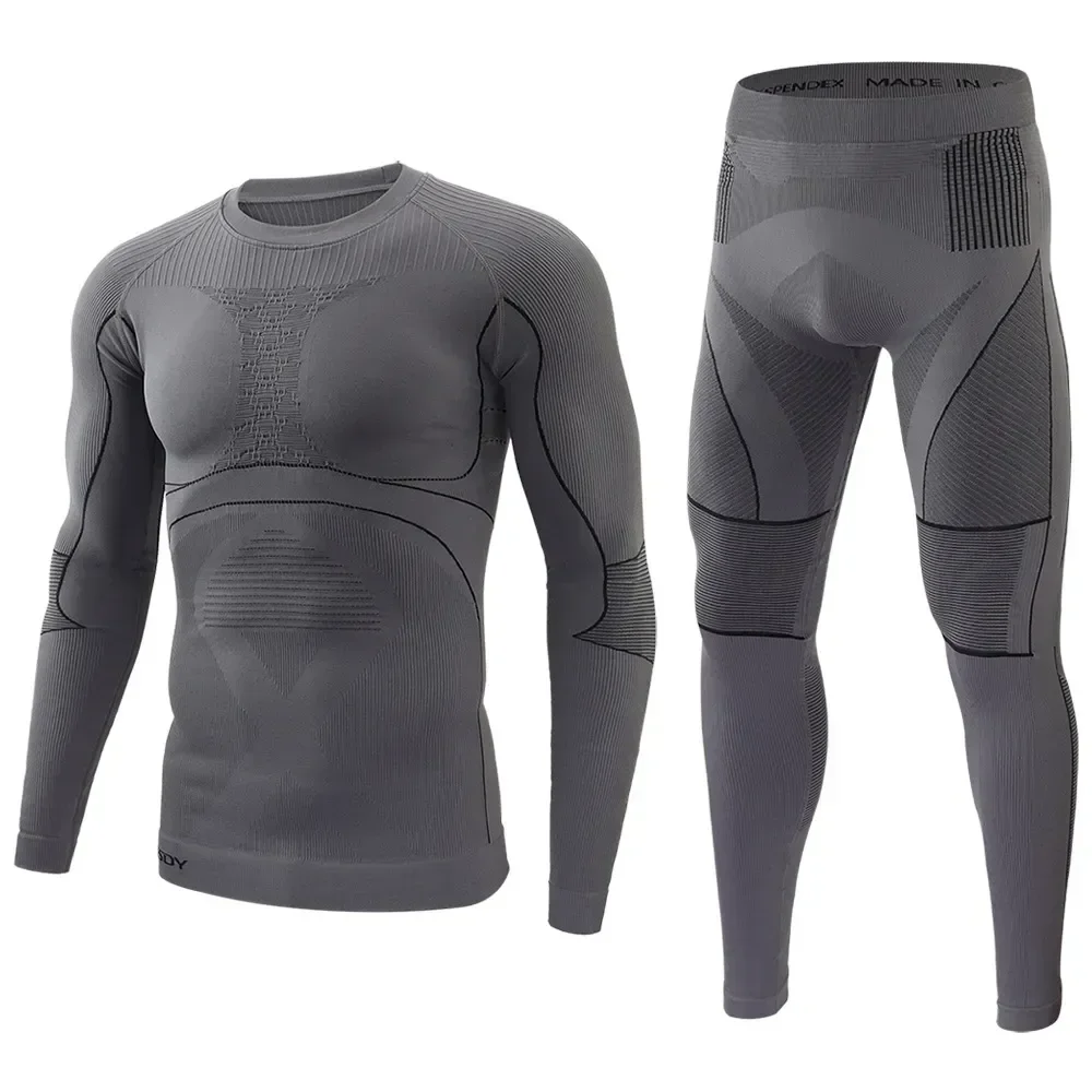 Men Underwear Long Tight Thermal Training Function Sets Outdoor Cycling Sports Seamless Thermo Breathable Tactical
Men Underwear Long Tight Thermal Training Function Sets Outdoor Cycling Sports Seamless Thermo Breathable Tactical