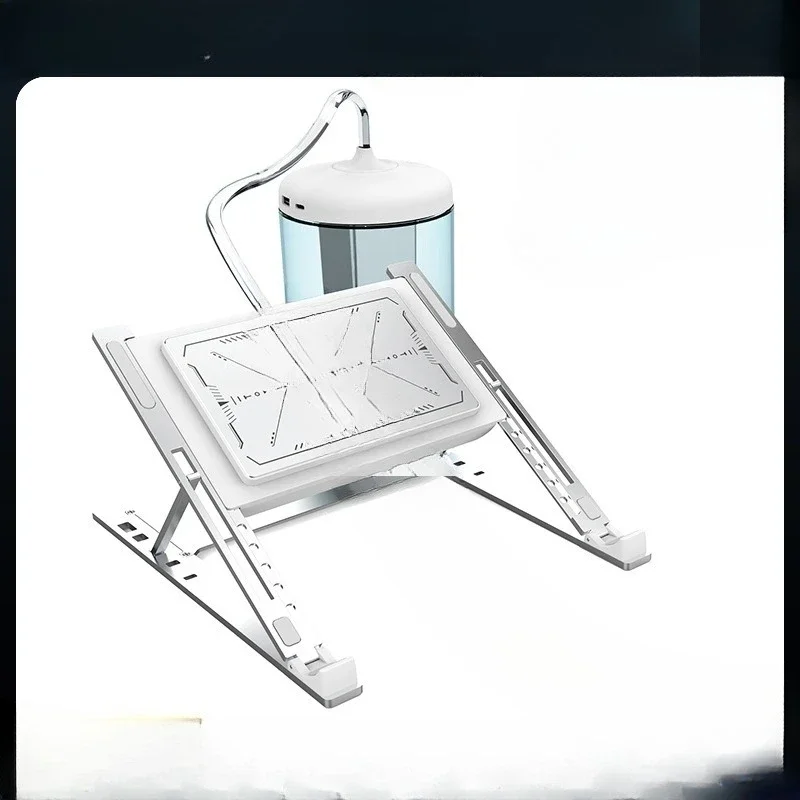 Notebook radiator semiconductor silent water cooling game computer is a foldable bracket
Notebook radiator semiconductor silent water cooling game computer is a foldable bracket