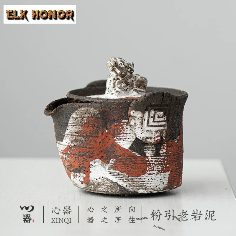 Handmade Power Yin Rustic Pottery Gaiwan Aesthetic Tea Tureen Tea Bowl with Lid Kit Tea Brewing Cover Bowl Teaware Decoration
Handmade Power Yin Rustic Pottery Gaiwan Aesthetic Tea Tureen Tea Bowl with Lid Kit Tea Brewing Cover Bowl Teaware Decoration
